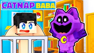 CATNAP VIROU MINHA BABÁ no MINECRAFT  SMILING CRITTERS CARTOON  POPPY PLAYTIME [upl. by Prakash]