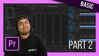 MENGENAL PANEL ADOBE PREMIERE PART 2 CONTROL AUDIO METADATA HISTORY [upl. by Paloma]