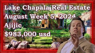 Independencia St Ajijic 983000  Ajijic Mexico Real Estate [upl. by Robyn]