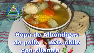 🔴 Sopa de Albondigas Albóndigas en Caldillo Sopa de carne con fideos [upl. by Shalna]