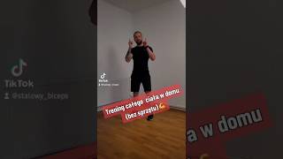 Trening w domu bez sprzetu gym silownia trening dlaciebie [upl. by Arodaeht]