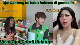 Viral Ojol Ganteng jadi rebutan warga tiktok  Lu Ganteng Lu Aman [upl. by Rori]