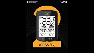 XOSS 2nd Generation GG Cycling Computer [upl. by Cunningham502]