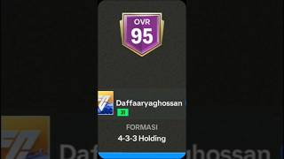 JJ CB×CB×CDM  OVR TEAM 95😱🔥 fcmobile24 fcmobile trending viral eaesports fifa23 shorts [upl. by Adnilym]