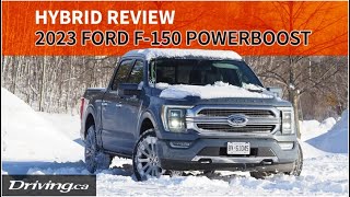 2023 Ford F150 Limited 4x4 PowerBoost  Pickup Review  Drivingca [upl. by Tingey]