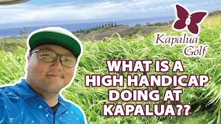 High Handicappers Round  Kapalua Plantation Course Golf Vlog [upl. by Kleon532]