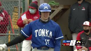 Baseball Minnetonka at Coon Rapids 41021 Full Game [upl. by Tommie88]