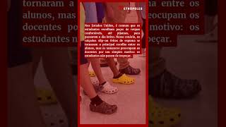 Saiba por que a Crocs está sendo banida em escolas nos Estados Unidos [upl. by Damian]