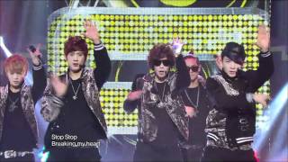 TEEN TOP  Crazy 틴탑  미치겠어 Music Core 20120121 [upl. by Miah]