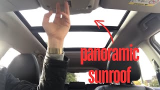 How it worksPanoramic Sunroof [upl. by Yblek]