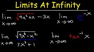 Limits at Infinity amp Horizontal Asymptotes [upl. by Olivia]