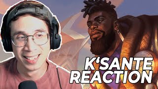 ARCANE fan reacts to KSANTE Voicelines Skins amp Story  League of Legends [upl. by Ojyllek30]