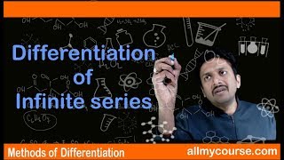 10 Differentiation of infinite series [upl. by Yelsnya]