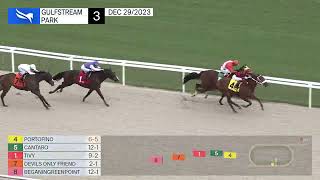 Gulfstream Park Replay Show  December 29 2023 [upl. by Firahs]