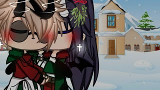 Mistletoe 🌿 Merry Christmas Gacha Life Meme gacha viral [upl. by Fosdick]