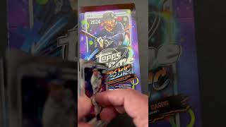 HUGE Freddy Freeman hit 2024 Topps Chrome Cosmic Baseball cards pack rip [upl. by Schechinger382]