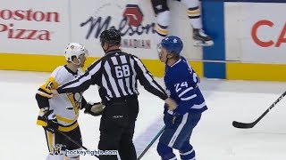 Jared McCann vs Kasperi Kapanen Feb 20 2020 [upl. by Wash37]