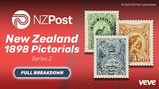 NZ Post  New Zealand 1898 Pictorials  Series 2  VeVe Collectible Breakdown [upl. by Retsevlys]