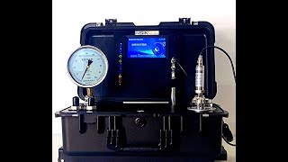 HSIN6000B Automatic pressure calibrator operation process [upl. by Anavoj887]