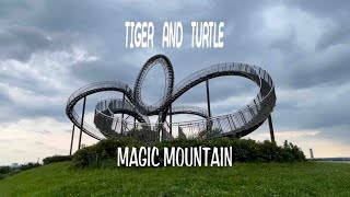 Tiger And Turtle  Extreme Staircases And Walkable Roller Coaster In The Magic Mountain [upl. by Luhem962]