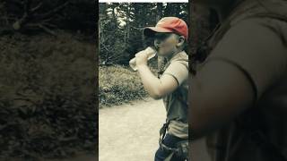 Backpacking FAMOUS Hiking TRIALS hiking outdoors vlogs shorts [upl. by Dodie354]