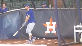 Chris Taylorbatting practiceDodgers vs Astros52521 [upl. by Tuchman]