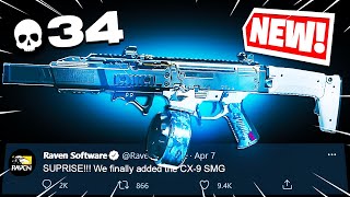 NEW CX9 SMG is AMAZING in Warzone 😍 Call of Duty Warzone Best CX9 Class Setup [upl. by Petuu]