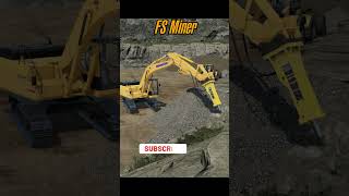 Atlas Copco MB 1700 shorts fsminer publicworks farmingsimulator22 [upl. by Etra42]