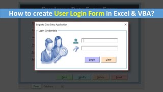 How to create User Login Form in VBA and Excel Step by Step Guide [upl. by Appledorf]