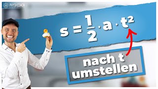 Formeln umstellen Physik [upl. by Aaren852]