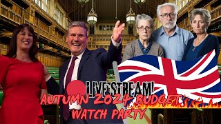 AUTUMN BUDGET WATCH PARTY LIVE [upl. by Budde591]