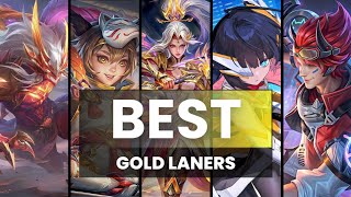 BEST GOLD LANE TIER LIST Mobile Legends Updated 2024 [upl. by Behka34]