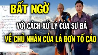 Sư Bá Anh Tuấn và Thầy Minh Tuệ chính thức lên tiếng về lá đơn bà Nguyễn Thị Hoàng [upl. by Anitnerolf]