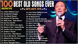 Top 100 Oldies But Goodies Songs Of All Time 🎧 Frank Sinatra Engelbert Tom Jones Bonnie Tyler [upl. by Anehsak413]