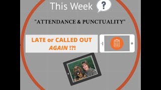 Employee Attendance and Punctuality [upl. by Haldi407]