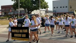 Knoxville Iowa High School Band Nationals Parade August 11 2018 [upl. by Spencer10]