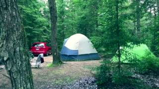 Weekend camping Joinville dans la réserve faunique Papineau Labelle [upl. by Sueahccaz]