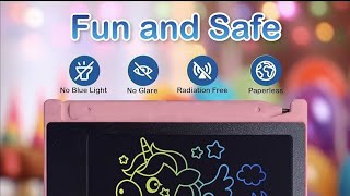 Digital Notepad magic blackboard drawing toys for kids LCD writing tablet [upl. by Adniles]