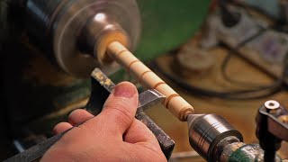 Making a greek kompoloi worry beads of mastic tree wood [upl. by Sinaj897]