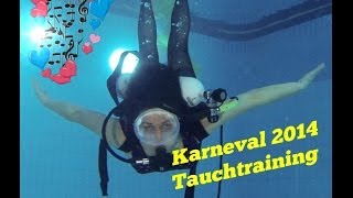 Karneval 2014 Tauchtraining [upl. by Lamej]