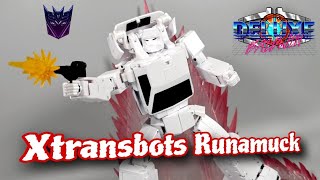 Did they really make this XTransbots MX28 Masterpiece Fast Review AKA Runamuck [upl. by Ahsoym]