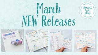 March 2024 New Releases  Hobonichi Common Planner Wonderland 222 EC amp More Mandy Lynn Plans [upl. by Neuberger]