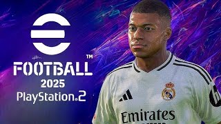 efootball PES 2025 for PS2 iso file link in first Comment download free👊👊 [upl. by Sloane142]