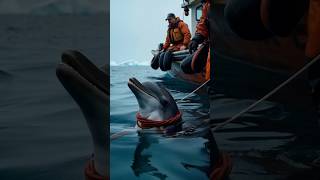 Sailors rescue Arctic sea creatures [upl. by Yenal]