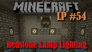 Redstone Lamp Lighting  LP 54 [upl. by Tybald]