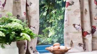 Create a gathered heading curtain by Annie Sloan [upl. by Vastah]