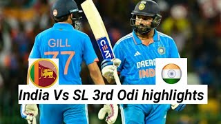 India Vs Sri Lanka 3rd Odi Highlights 2024  Sri Lanka Vs India 3rd Odi highlights 2024 SL Vs ind [upl. by Psyche]