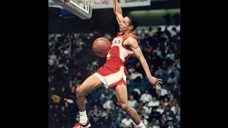 Spud Webb 360 Dunk 1986 [upl. by Einaeg]