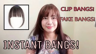 FAKE BANGS SA LAZADA OK BA [upl. by Kelila]