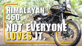 Royal Enfield Himalayan 450 Review Its not for everyone [upl. by Ahtnama]